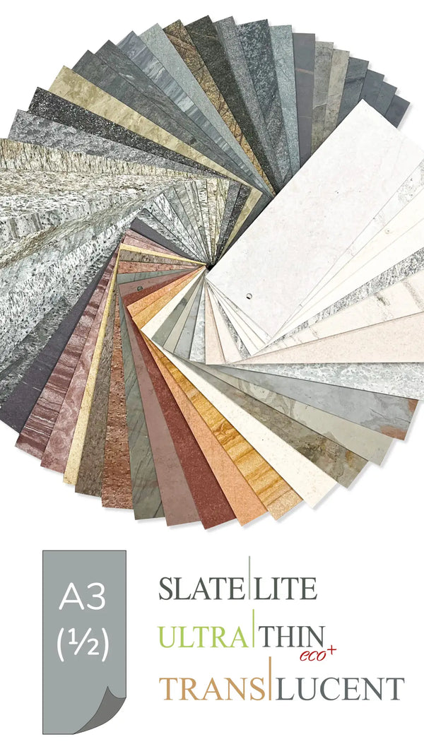 showroom sample set 420 mm x 148,5mm
