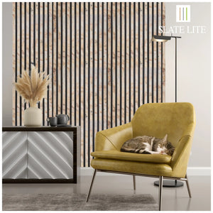 Slate-Lite Acoustic Panel Falling Leaves