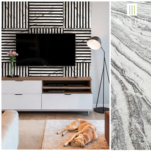 Slate-Lite Acoustic Panel Arctic White