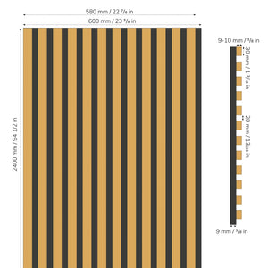 Slate-Lite Acoustic Panel Falling Leaves