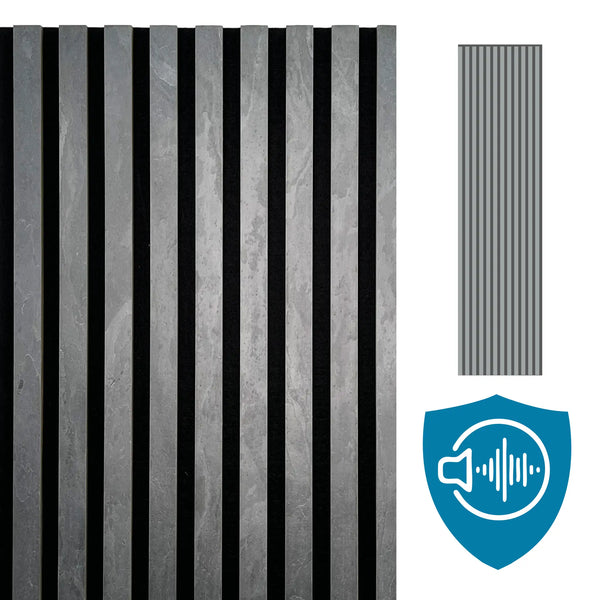 Slate-Lite akoestisch paneel Nero