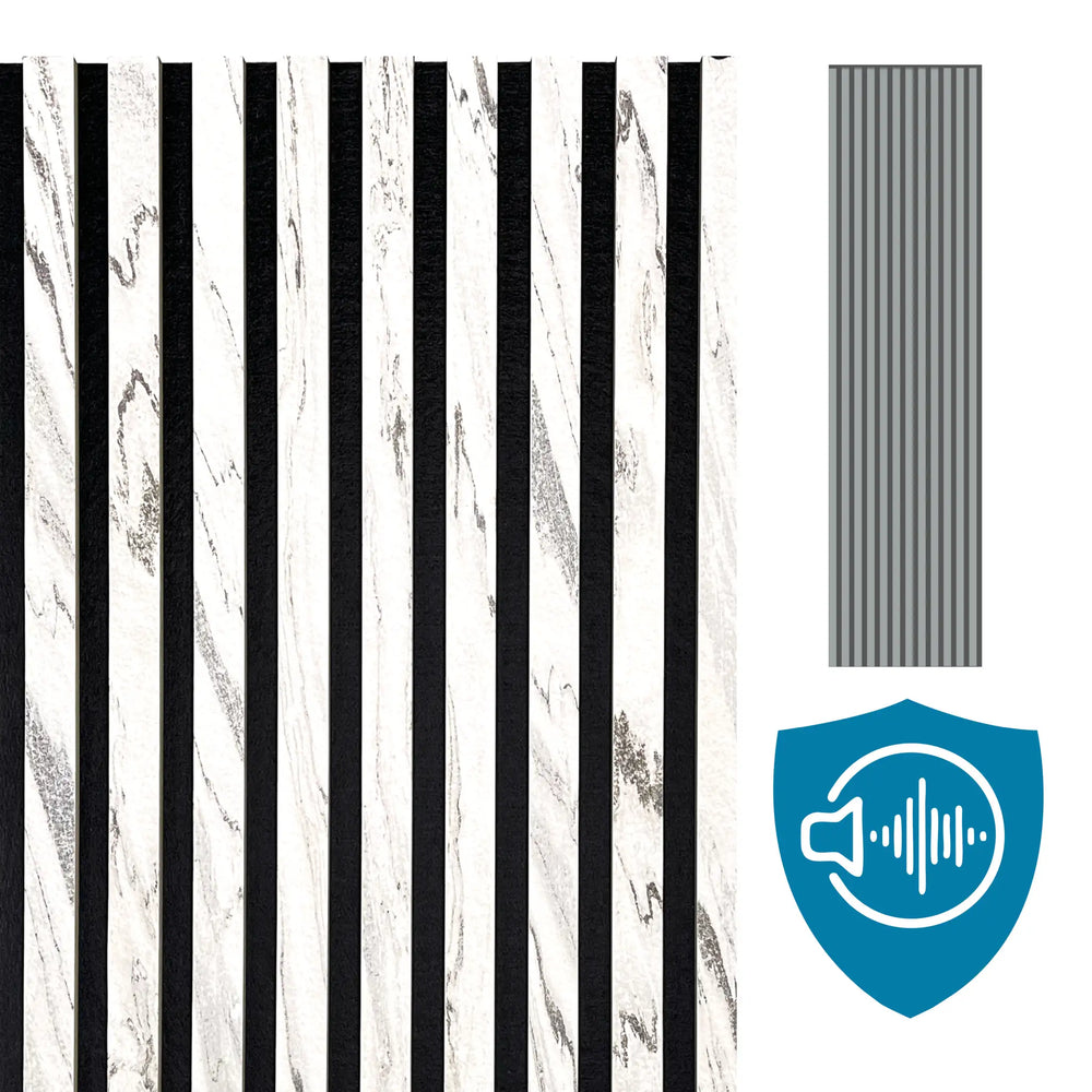 Slate-Lite akoestisch paneel Arctic White