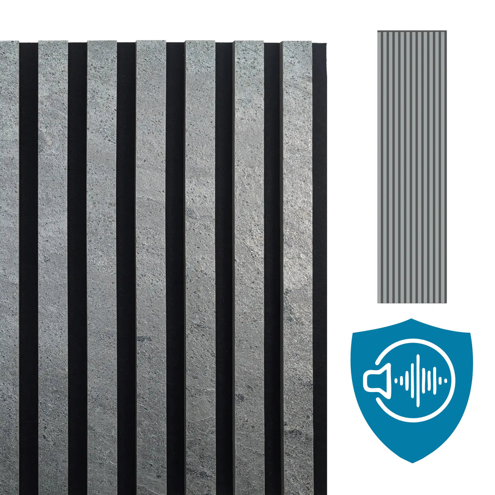 Slate-Lite Acoustic Panel Silver Grey