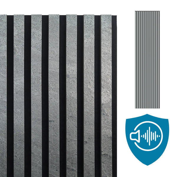 Slate-Lite Acoustic Panel Silver Grey