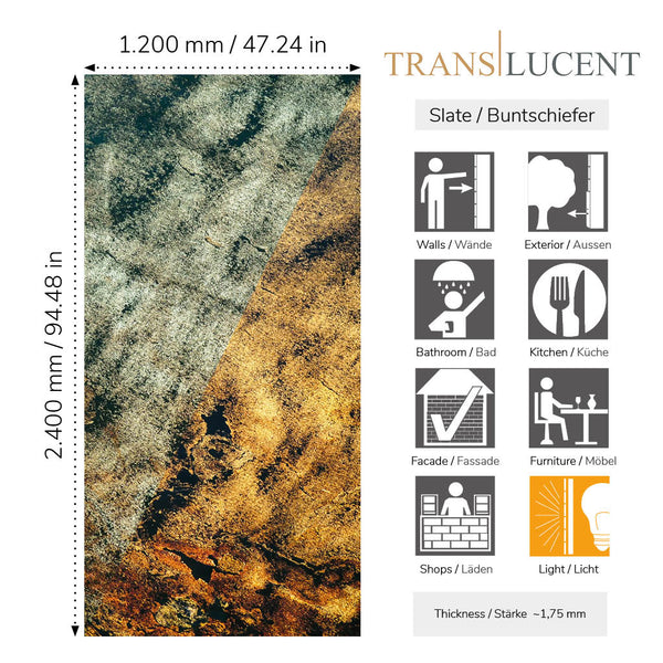 Translucent ARCOBALENO COLORE NEW