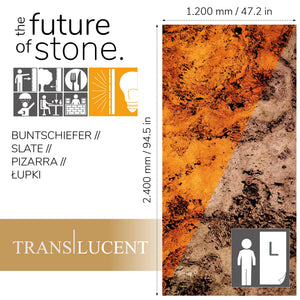 Translucent TERRA ROSSO