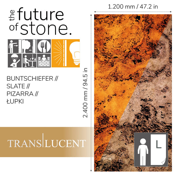 Translucent TERRA ROSSO