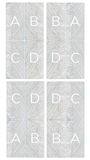 Slate-Lite Mystic White Bookmatching