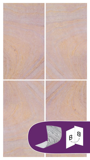 Slate-Lite Rainbow Bookmatch