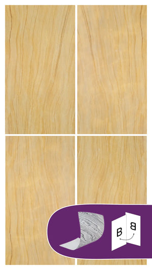 Slate-Lite Teakwood Bookmatch