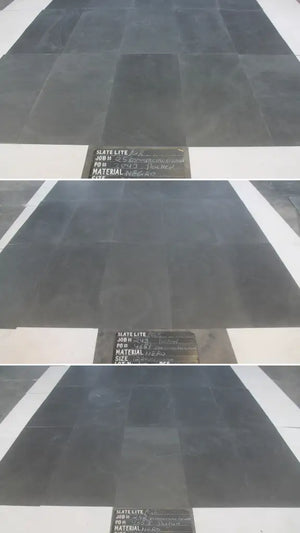 Slate-Lite Nero 122 × 61 commerciële kwaliteit / B-kwaliteit