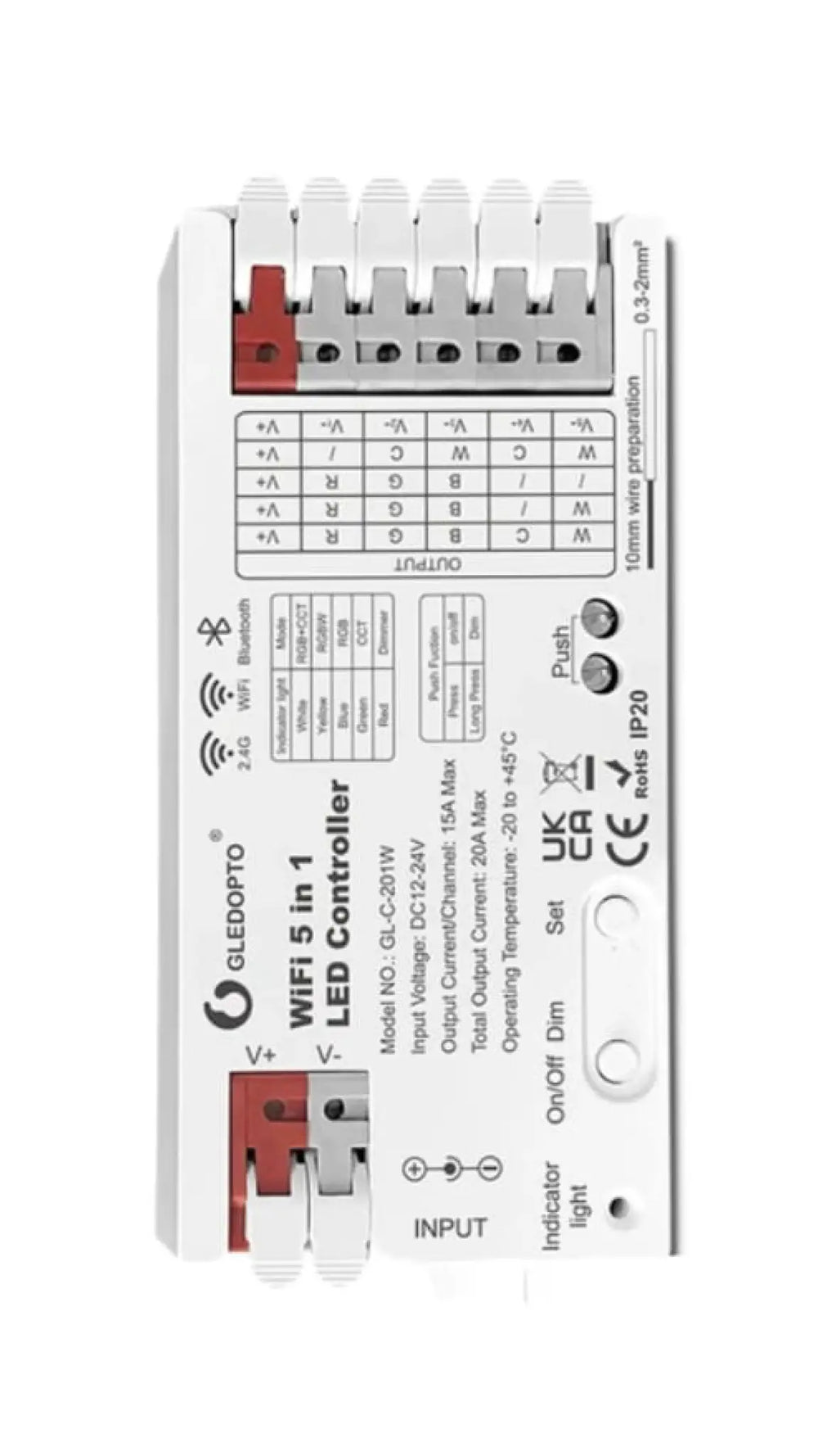 OneControl Pro – LED Controller (WiFi & Bluetooth)