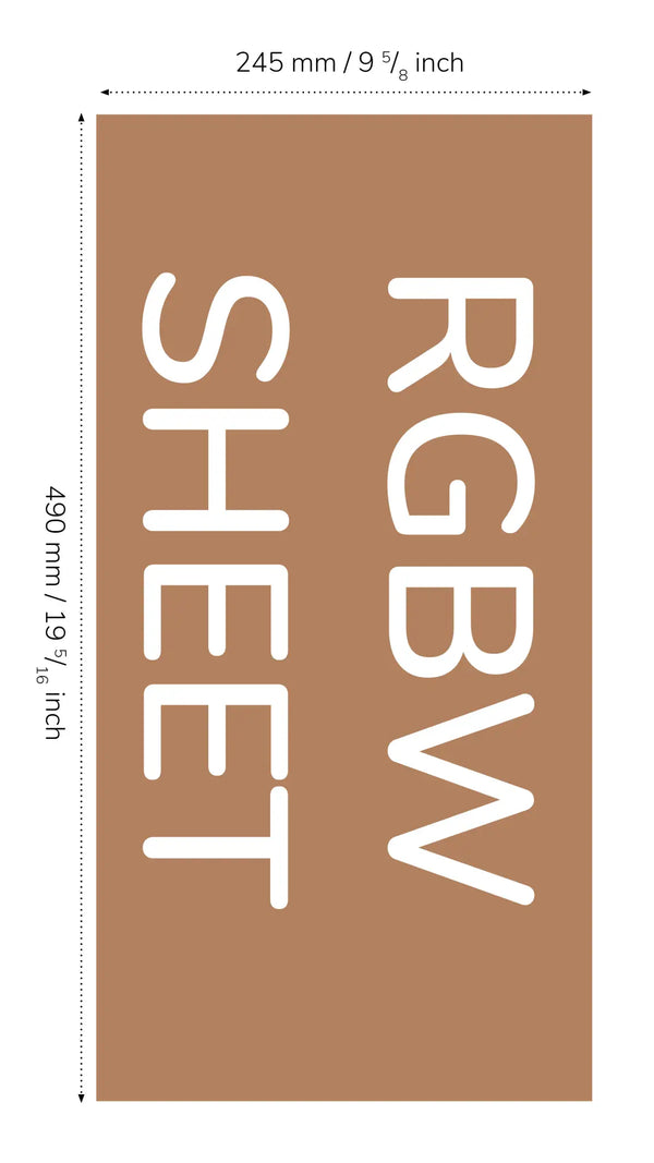 RGBW LED-Sheet