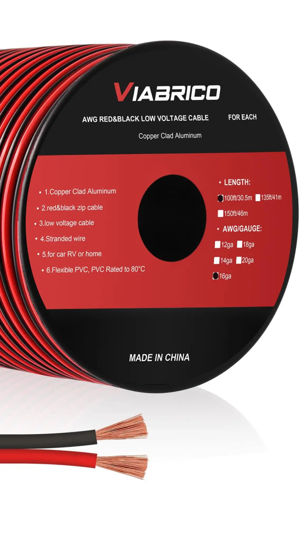2-aderige LED-kabel