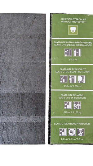 Slate Lite sample sheet 297 mm x 105 mm, sealed