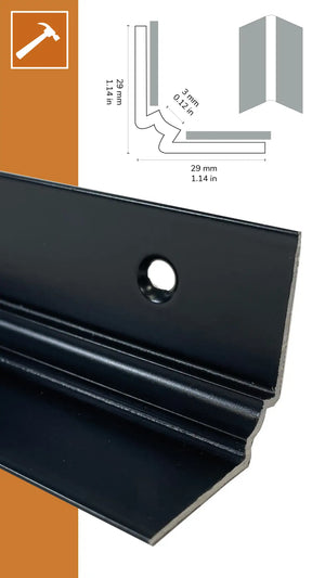 Profile 250cm inside corner profile