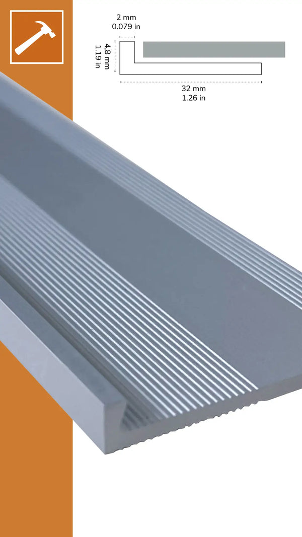 Profile 250cm finishing edge