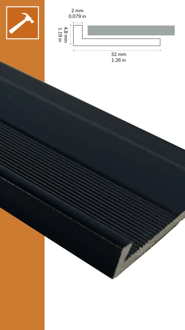 Profile 250cm finishing edge