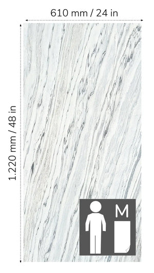 Slate-Lite Arctic White 45°