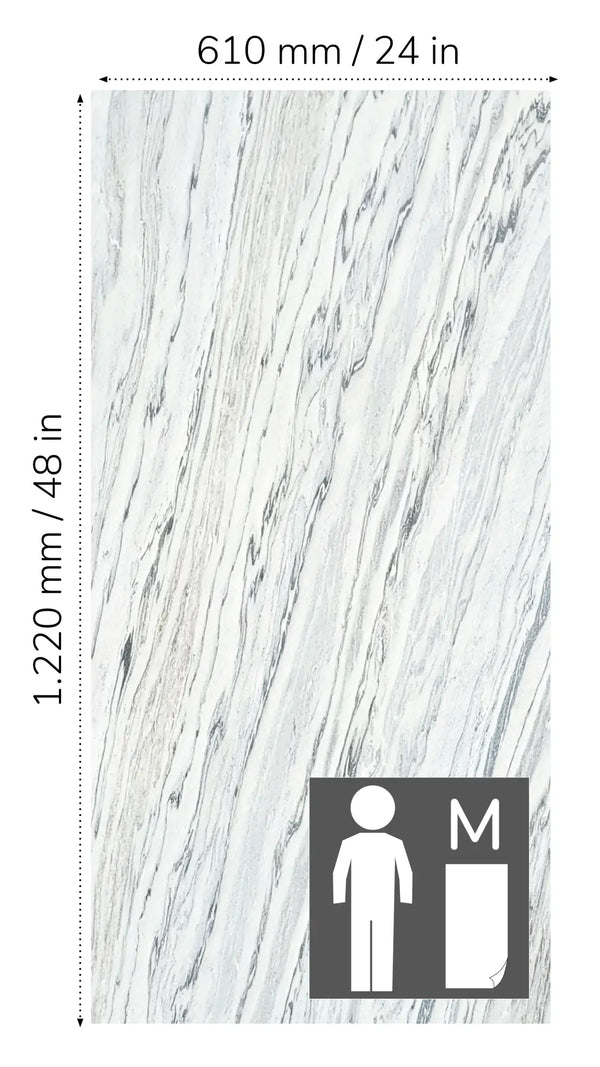 Slate-Lite Arctic White 45°