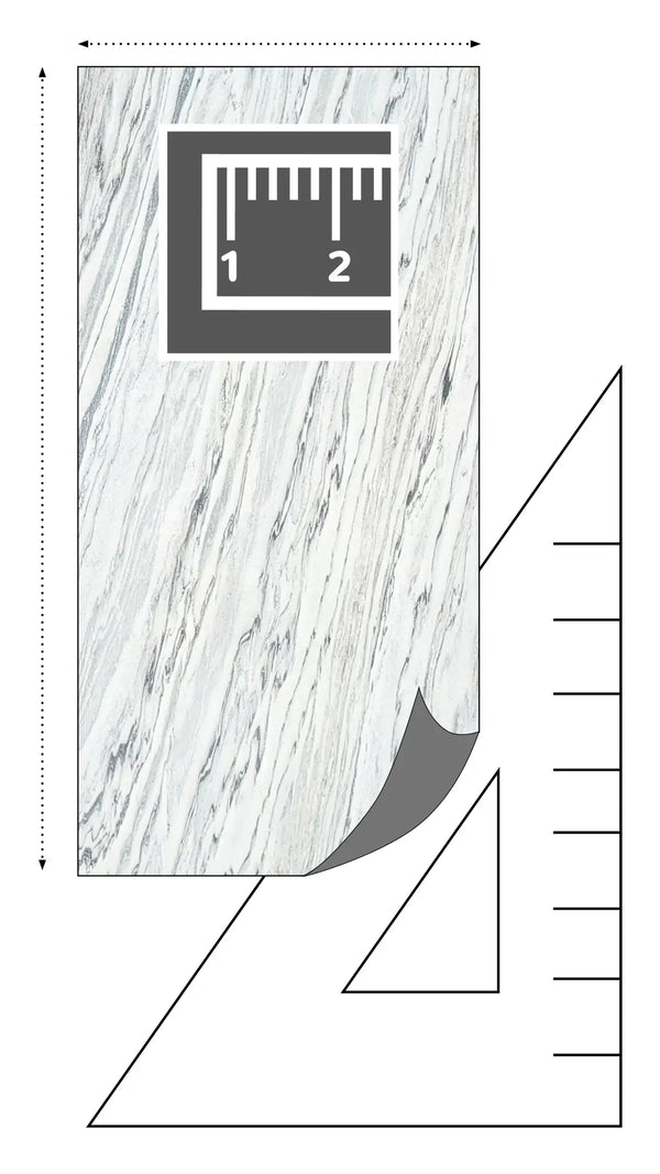 Slate-Lite Arctic White 45°