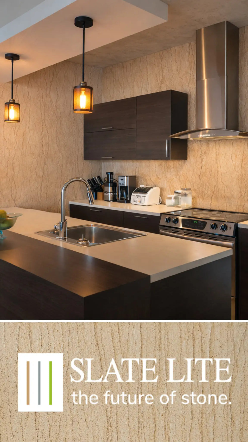 Slate-Lite Beige Travertine