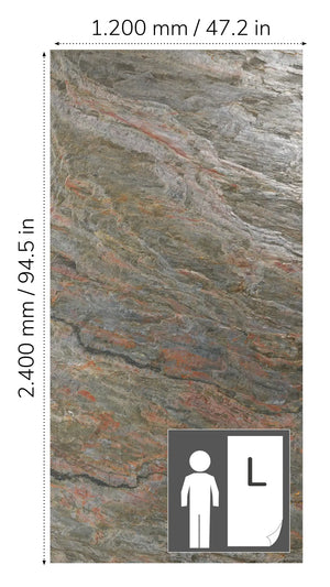 Slate-Lite Burning Forest