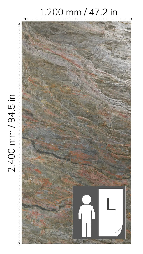 Slate-Lite Burning Forest
