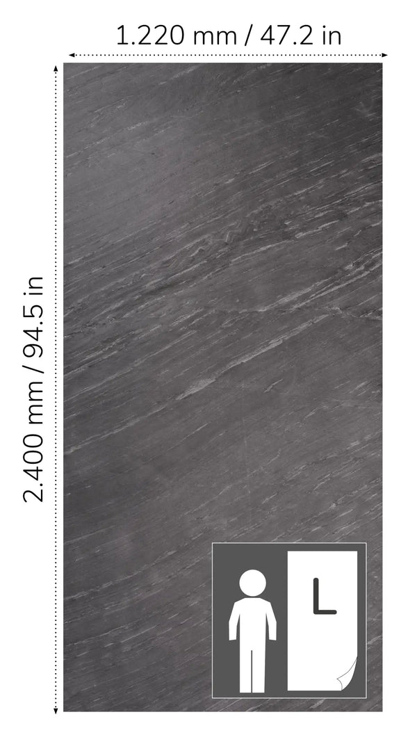 Slate-Lite D.Black 45°