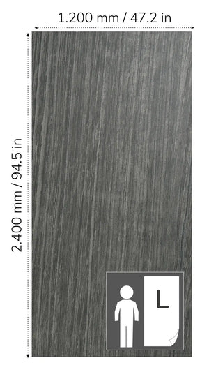 Slate-Lite Monsoon Black Vertical