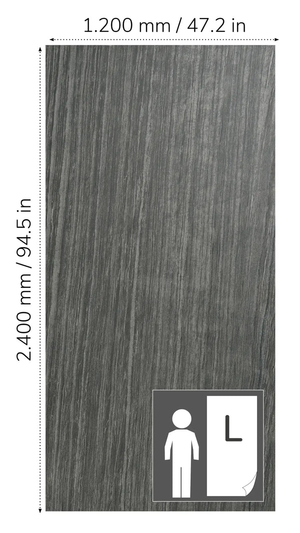 Slate-Lite Monsoon Black Vertical