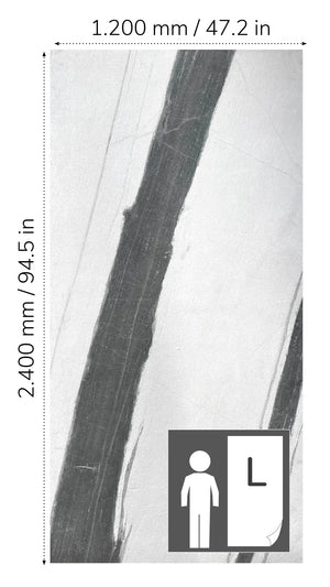 Slate-Lite Panda White 45°