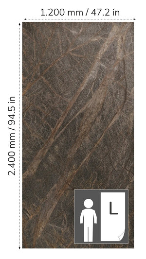 Slate-Lite Rainforest Brown