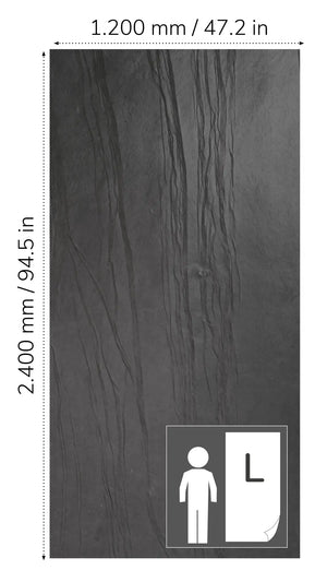 Slate-Lite Terra Noir Vertical