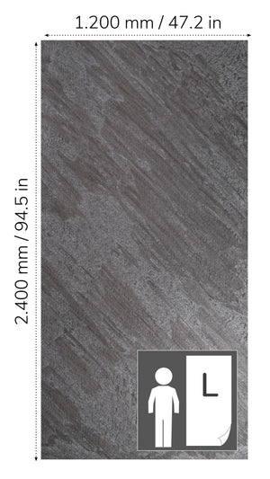 Translucent D. Black Bookmatching
